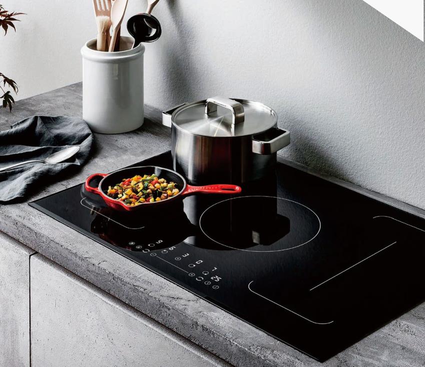 90cm 5 flex zone induction cooktop