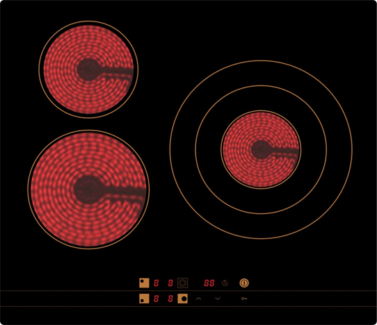 3 highlight hob for Korea