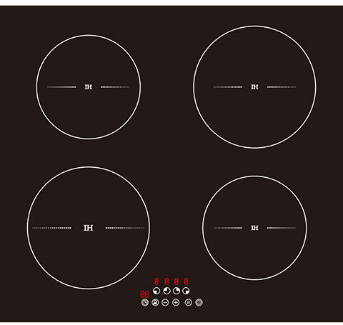 60cm 4 zone Induction Cooktop Factory China Bamo