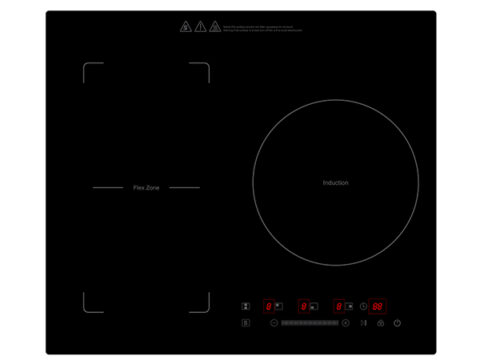 flex zone induction cooktop china BAMO 2